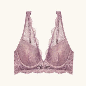 Third Love Longline Lace Plunge Bra 34DDD/34F